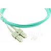 BlueOptics 055702K512000015M-BO Duplexný optický prepojovací kábel, LC/UPC na SC/UPC, OM3 50/125 µm, 15 m, béžový