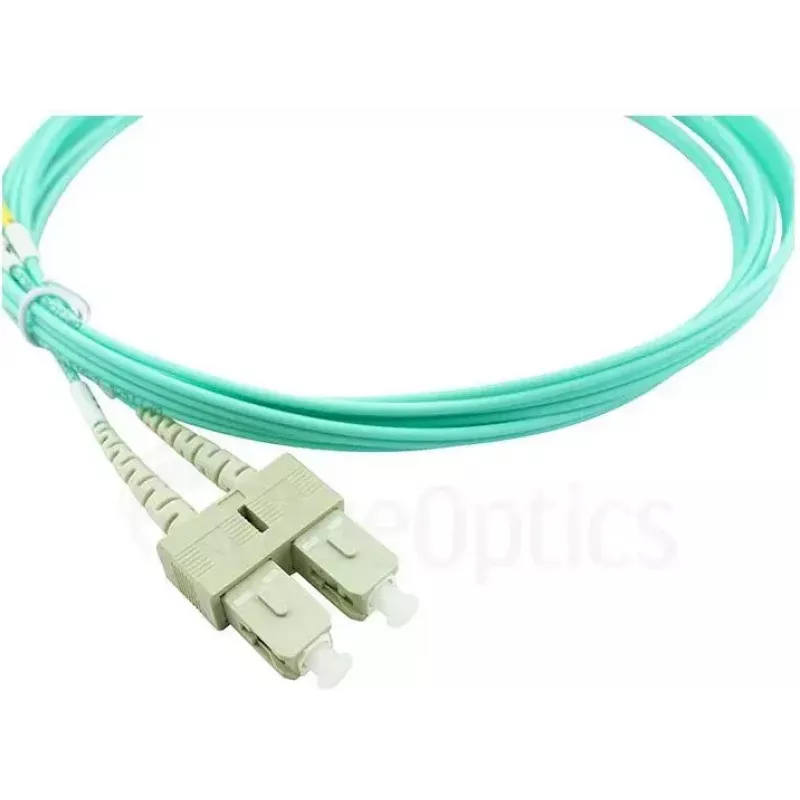 BlueOptics 055702K512000020M-BO Duplexný optický prepojovací kábel, LC/UPC na SC/UPC, OM3 50/125 µm, 20 m, béžový