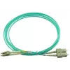 BlueOptics 055702K512000020M-BO Duplexný optický prepojovací kábel, LC/UPC na SC/UPC, OM3 50/125 µm, 20 m, béžový