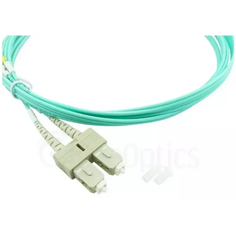 BlueOptics 055702K512000020M-BO Duplexný optický prepojovací kábel, LC/UPC na SC/UPC, OM3 50/125 µm, 20 m, béžový