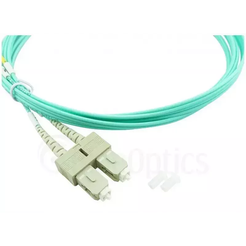 BlueOptics 055702K512000030M-BO Duplexný optický prepojovací kábel, LC/UPC na SC/UPC, OM3 50/125 µm, 30 m, béžový