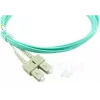 BlueOptics 055702T512000015M-BO Duplexný optický prepojovací kábel, LC/UPC na SC/UPC, OM3 50/125 µm, 15 m, béžový