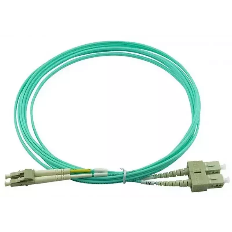 BlueOptics 055702T512000020M-BO Duplexný optický prepojovací kábel, LC/UPC na SC/UPC, OM3 50/125 µm, 20 m, béžový