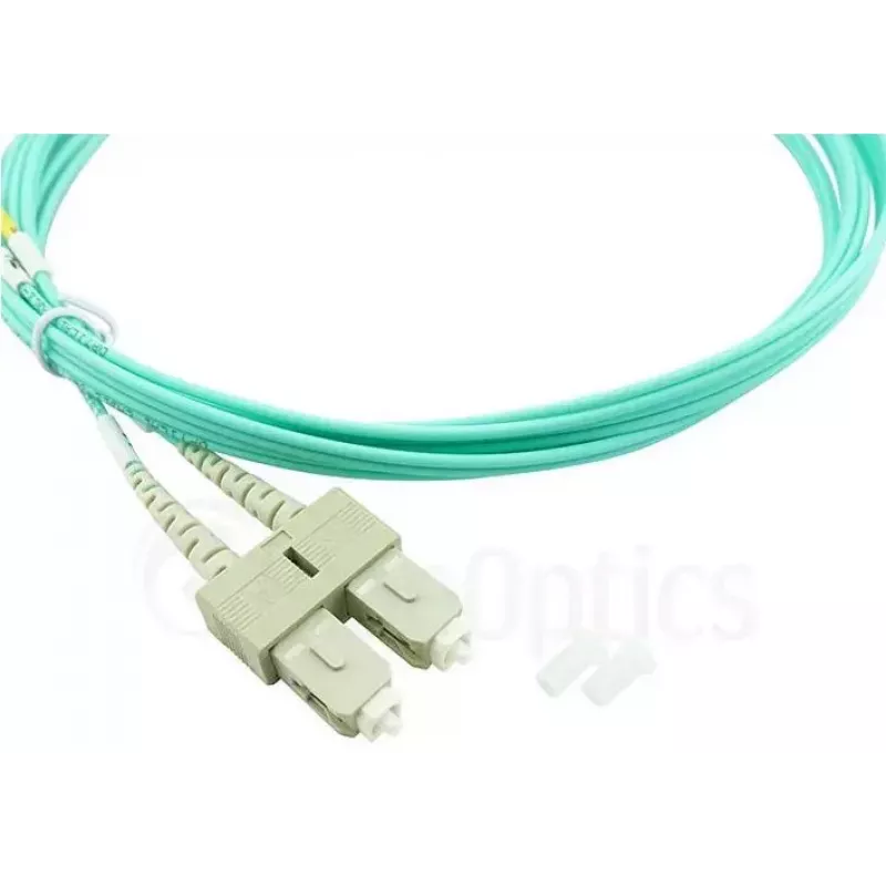 BlueOptics 055702T512000020M-BO Duplexný optický prepojovací kábel, LC/UPC na SC/UPC, OM3 50/125 µm, 20 m, béžový