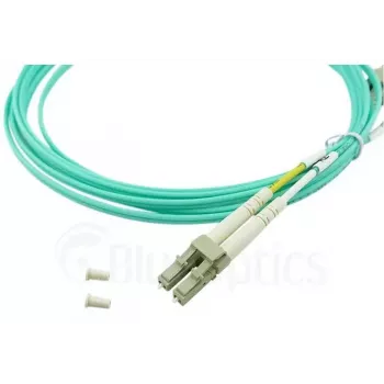 BlueOptics 055702T512000020M-BO Duplexný optický prepojovací kábel, LC/UPC na SC/UPC, OM3 50/125 µm, 20 m, béžový