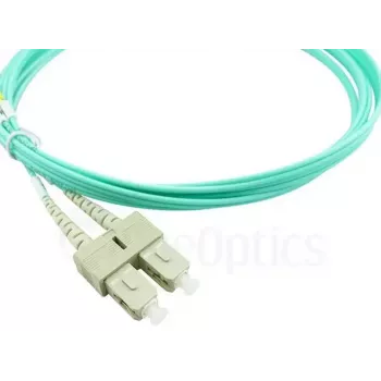 BlueOptics 055702T512000030M-BO Duplexný optický prepojovací kábel, LC/UPC na SC/UPC, OM3 50/125 µm, 30 m, béžový