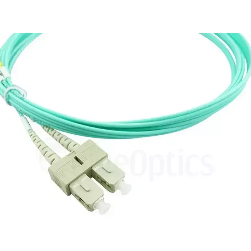 BlueOptics 055702T512000030M-BO Duplexný optický prepojovací kábel, LC/UPC na SC/UPC, OM3 50/125 µm, 30 m, béžový