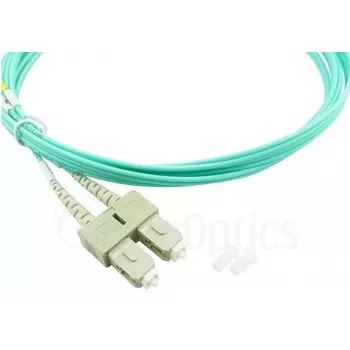 BlueOptics 055702T512000030M-BO Duplexný optický prepojovací kábel, LC/UPC na SC/UPC, OM3 50/125 µm, 30 m, béžový