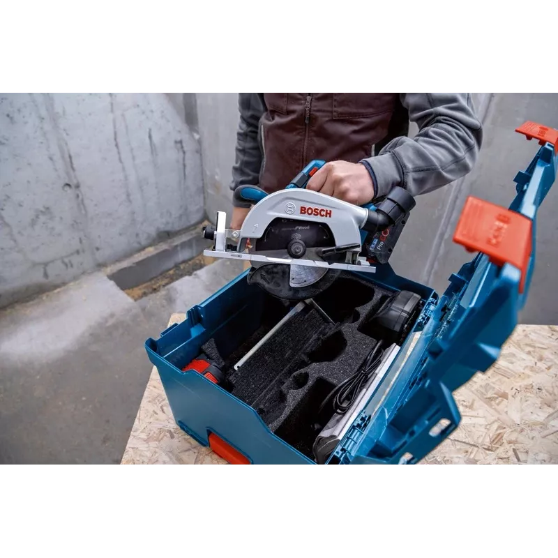 Bosch GKS 18V-57-2 L PROFESSIONAL 16.5 cm čierna, modrá, strieborná 5000 ot/min