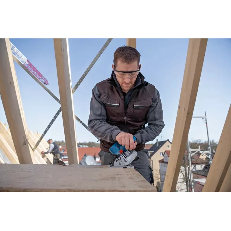 Bosch GKS 18V-57-2 L PROFESSIONAL 16.5 cm čierna, modrá, strieborná 5000 ot/min