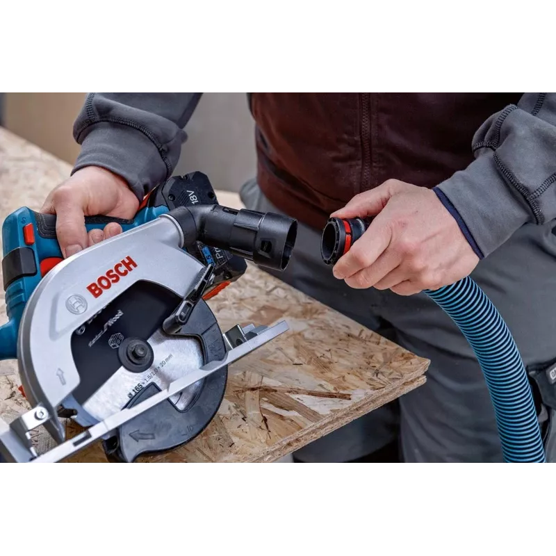 Bosch GKS 18V-57-2 L PROFESSIONAL 16.5 cm čierna, modrá, strieborná 5000 ot/min