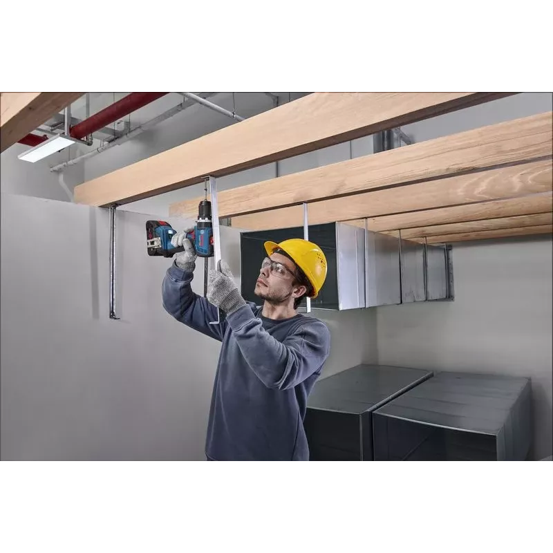 Bosch GSB 18V-65 Professional akumulátorový príklepový vŕtací skrutkovač, 18 V, Solo (bez akumulátora a nabíjačky), L-BOXX, modrý