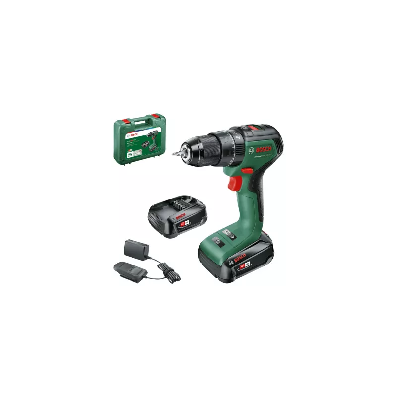 Vŕtačka s pištoľovou rukoväťou Bosch Universal Impact 18V-60, 1900 ot/min, 1,3 kg