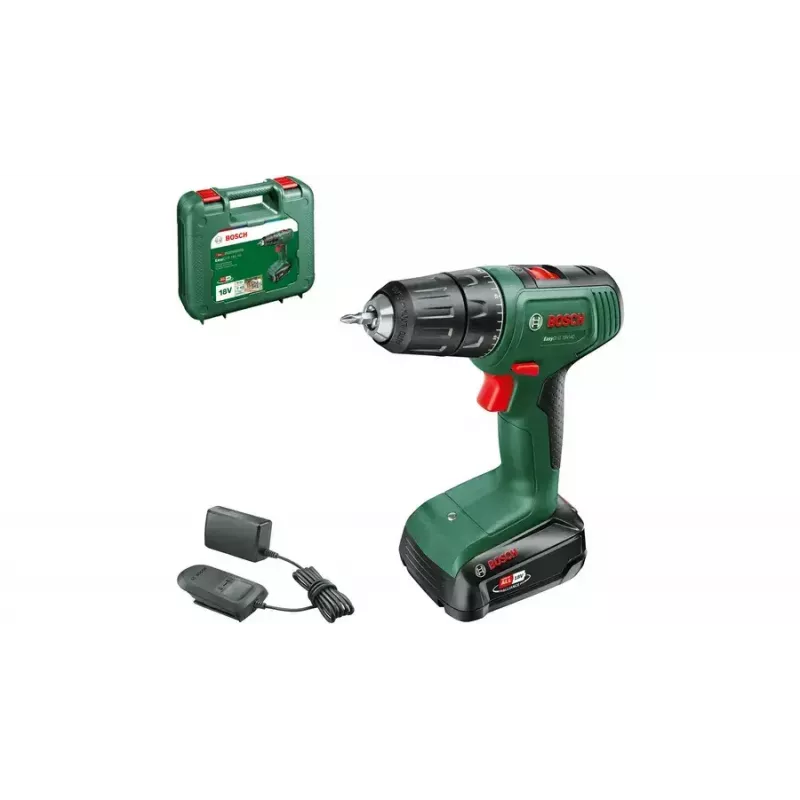Bosch EasyDrill 18V-40 1630 RPM bez kľúča 1.3 kg čierna, zelená