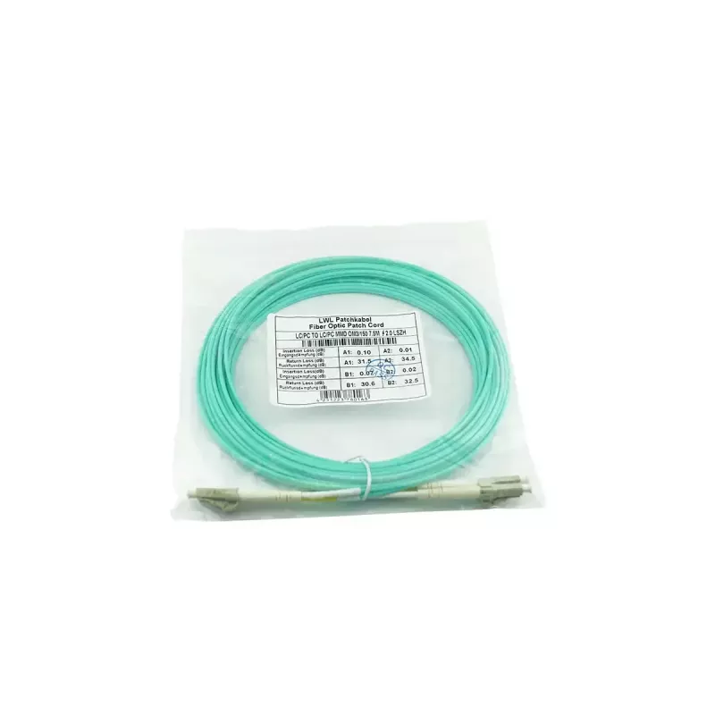 BlueOptics 10G-SR-30M-BO Duplexný optický prepojovací kábel, LC/UPC na LC/UPC, OM3 50/125 µm, 30 m, béžový