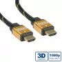 HDMI kábel ROLINE GOLD High Speed s Ethernetom, M/M, 7,5 m