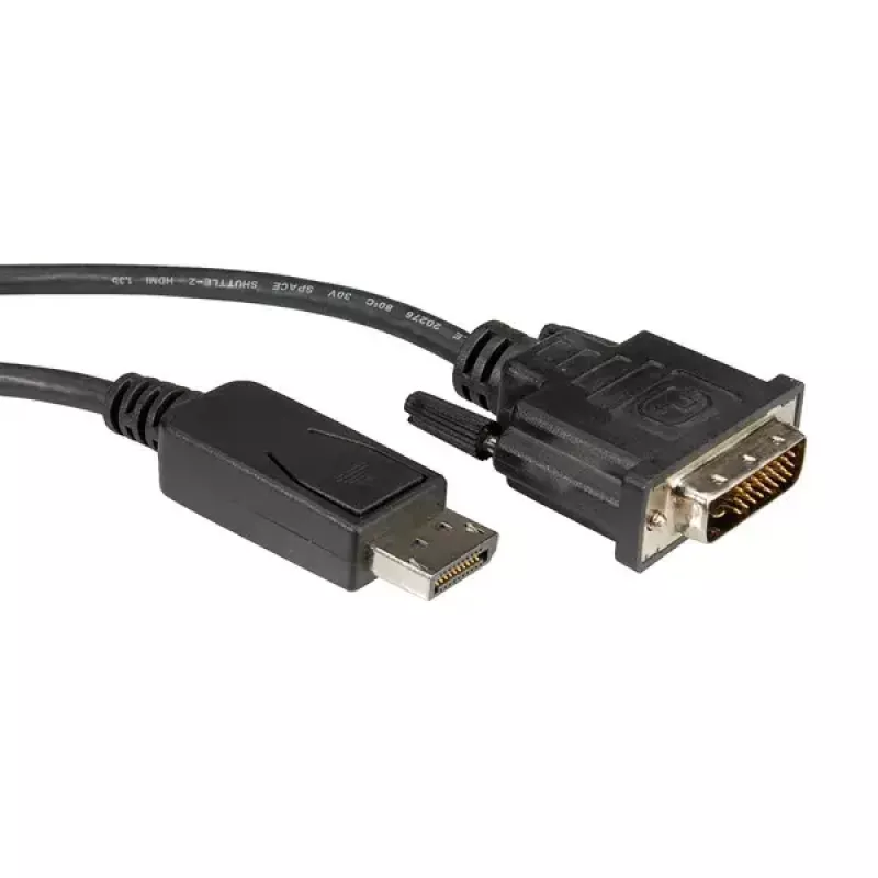 DisplayPort kábel ROLINE DP-DVI (24+1) LSOH M/M 3 m