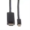 Mini DisplayPort kábel ROLINE Mini DP-UHDTV M/M 1 m