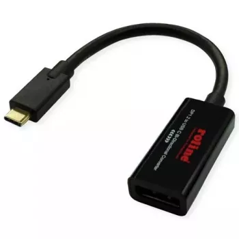 USB grafický adaptér ROLINE 11.04.5957-10 3840 x 2160 pixelov čierny
