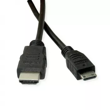 HDMI kábel ROLINE 11445580 2 m HDMI Type-A konektor samec HDMI Type-C konektor samec