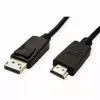DisplayPort ROLINE 11.44.5782-10 HDTV čierna