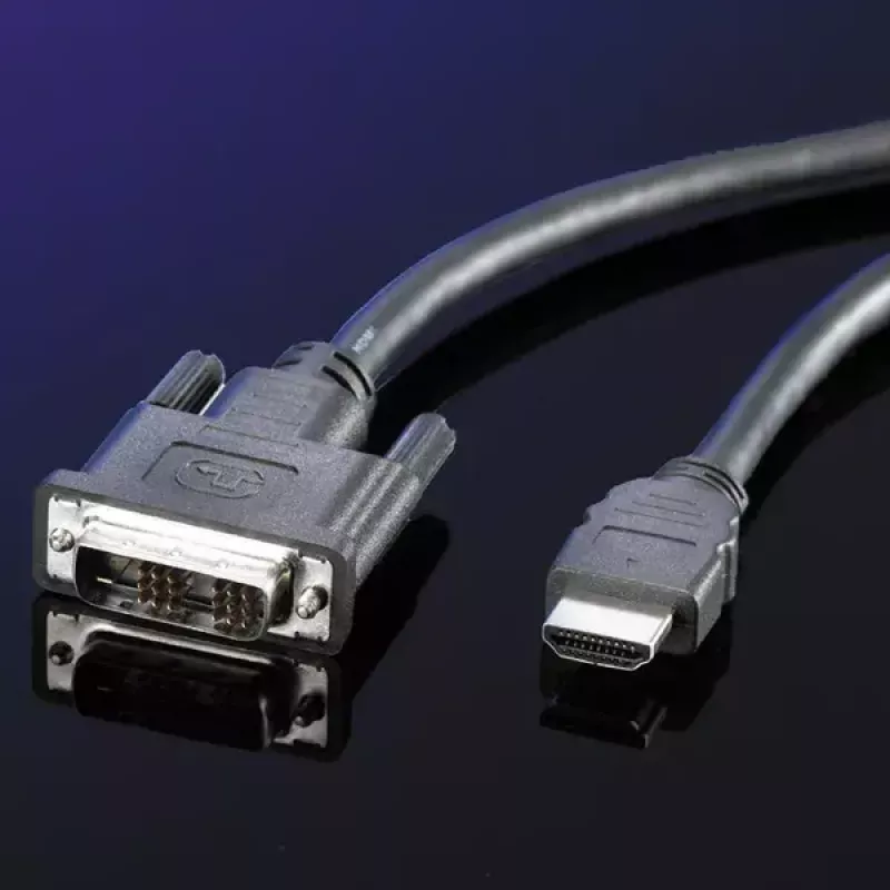 Monitor kábel VALUE DVI (18+1) - HDMI M/M 10 m