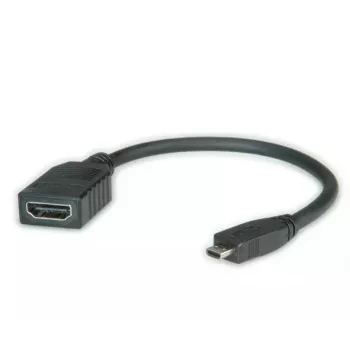 HDMI High Speed kábel + Ethernet VALUE 0,15 m