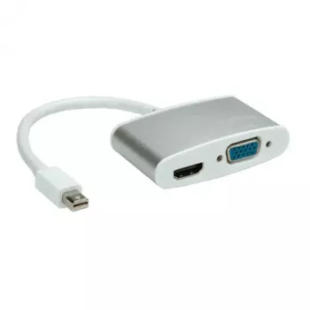 Adaptér Mini DisplayPort - HDMI/VGA ROLINE 12.03.3161