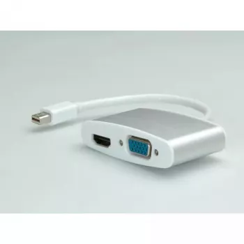 Adaptér Mini DisplayPort - HDMI/VGA ROLINE 12.03.3161