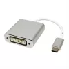 Video káblový adaptér ROLINE 12.03.3205 USB Type-C na DVI-D 0,1 m