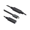 ROLINE USB kábel 12.04.1066 USB 3.2 Gen 1 10m USB C USB A čierny
