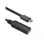 ROLINE USB kábel 12.04.1068 USB 3.2 Gen 1 20 m USB C USB A čierny