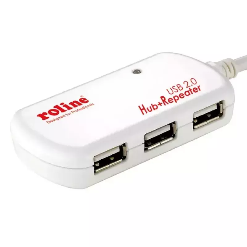 USB hub ROLINE 4 porty s opakovačom 12 m
