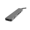 Laptop dock VALUE 12.99.1136 káblový USB 3.2 Gen 2 Type-C čierna sivá