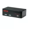 KVM prepínač ROLINE 1 používateľ 2 PC DisplayPort s USB hubom