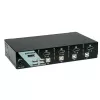KVM prepínač ROLINE 1 používateľ 4 PC DisplayPort s USB hubom