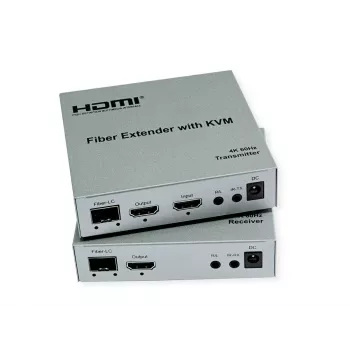 KVM extender vysielač a prijímač ROLINE 14.01.3363 HDMI káblový 20000 m