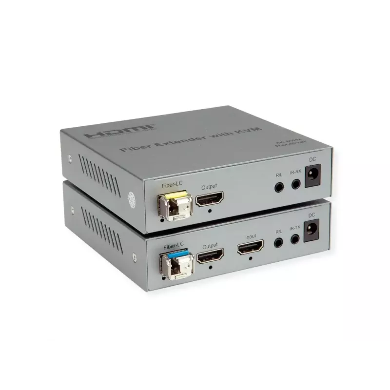 KVM extender vysielač a prijímač ROLINE 14.01.3363 HDMI káblový 20000 m