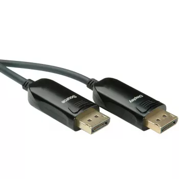 DisplayPort kábel ROLINE 14.01.3491 15 m čierny