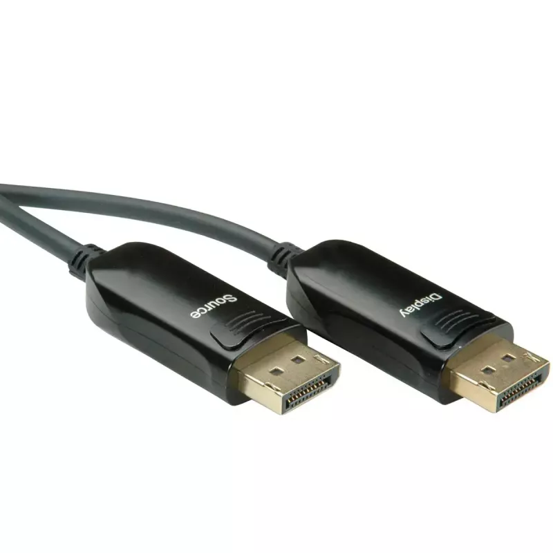 DisplayPort kábel ROLINE 14.01.3491 15 m čierny