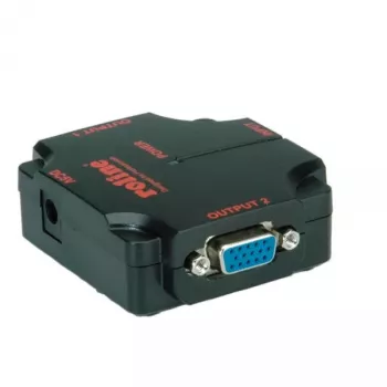 VGA video rozbočovač ROLINE 450 MHz 2-násobný