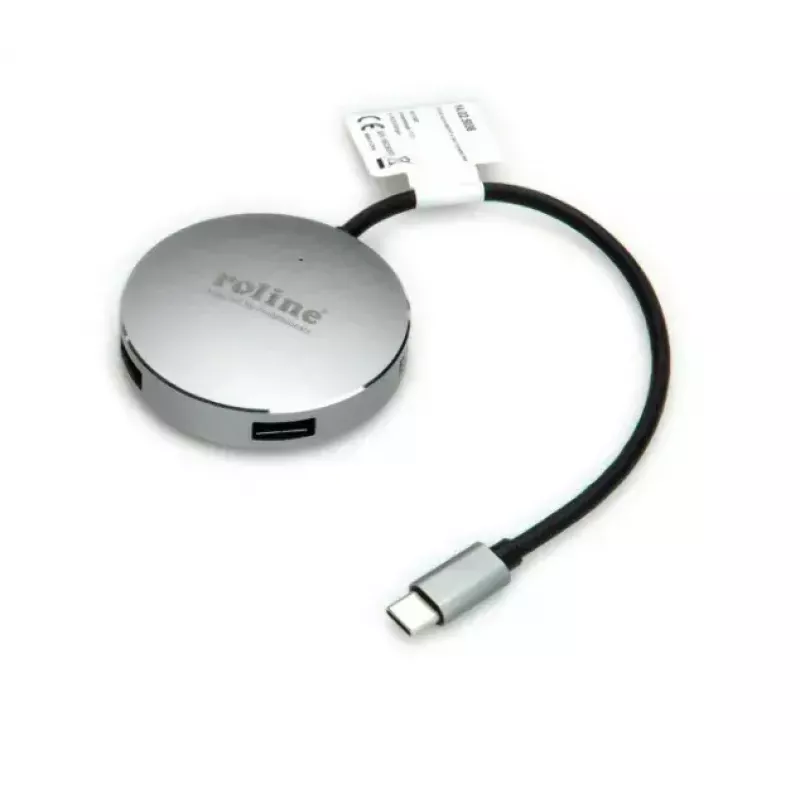 Rozširujúci hub ROLINE 14.02.5036 USB 3.2 Gen 1 Type-C