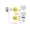 KVM extender vysielač a prijímač VALUE 14.99.3042 HDMI USB Wired 70m