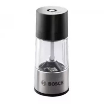Bosch 1600A001YE mlynček na korenie čierna, nehrdzavejúca oceľ