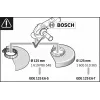 Odsávanie prachu Bosch GDE 125 EA-T Professional