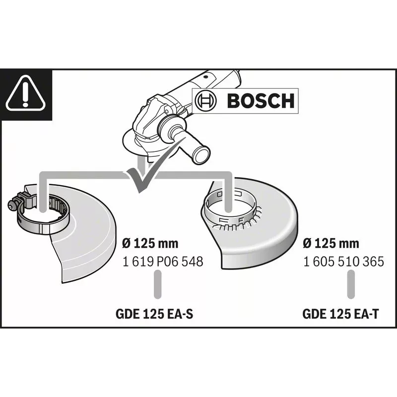 Odsávanie prachu Bosch GDE 125 EA-T Professional