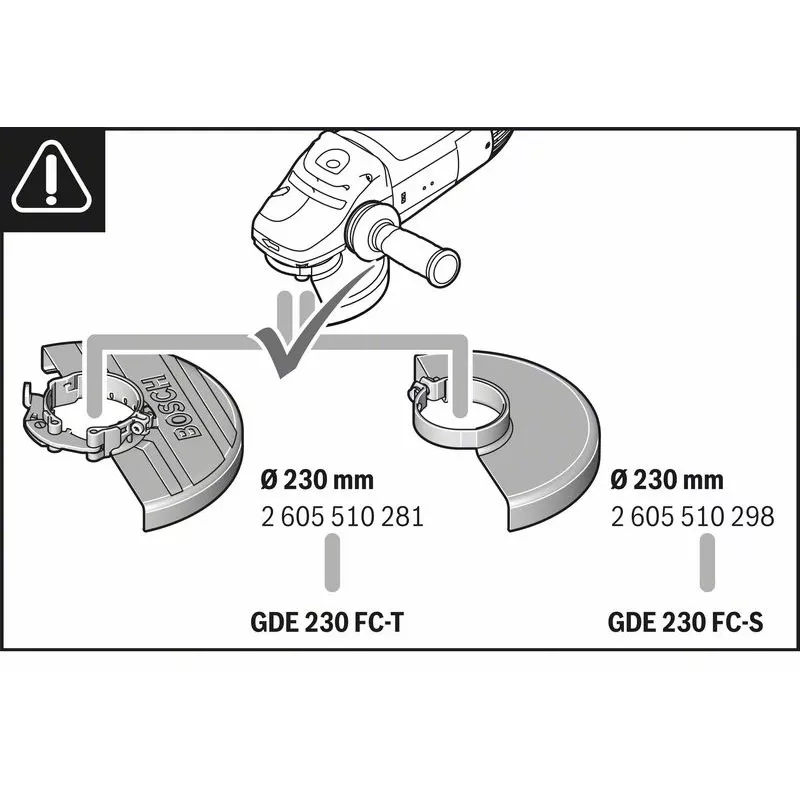 Systém odsávania prachu Bosch GDE 230 FC-T Professional
