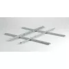 VESA adaptér ROLINE 100x100-400x400 variabilný strieborný