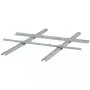 VESA adaptér ROLINE 100x100-400x400 variabilný strieborný