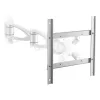VESA adaptér ROLINE 100x100-100x200/200x200 variabilný strieborný